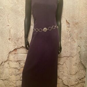 Silver Chain Link One Size Belt